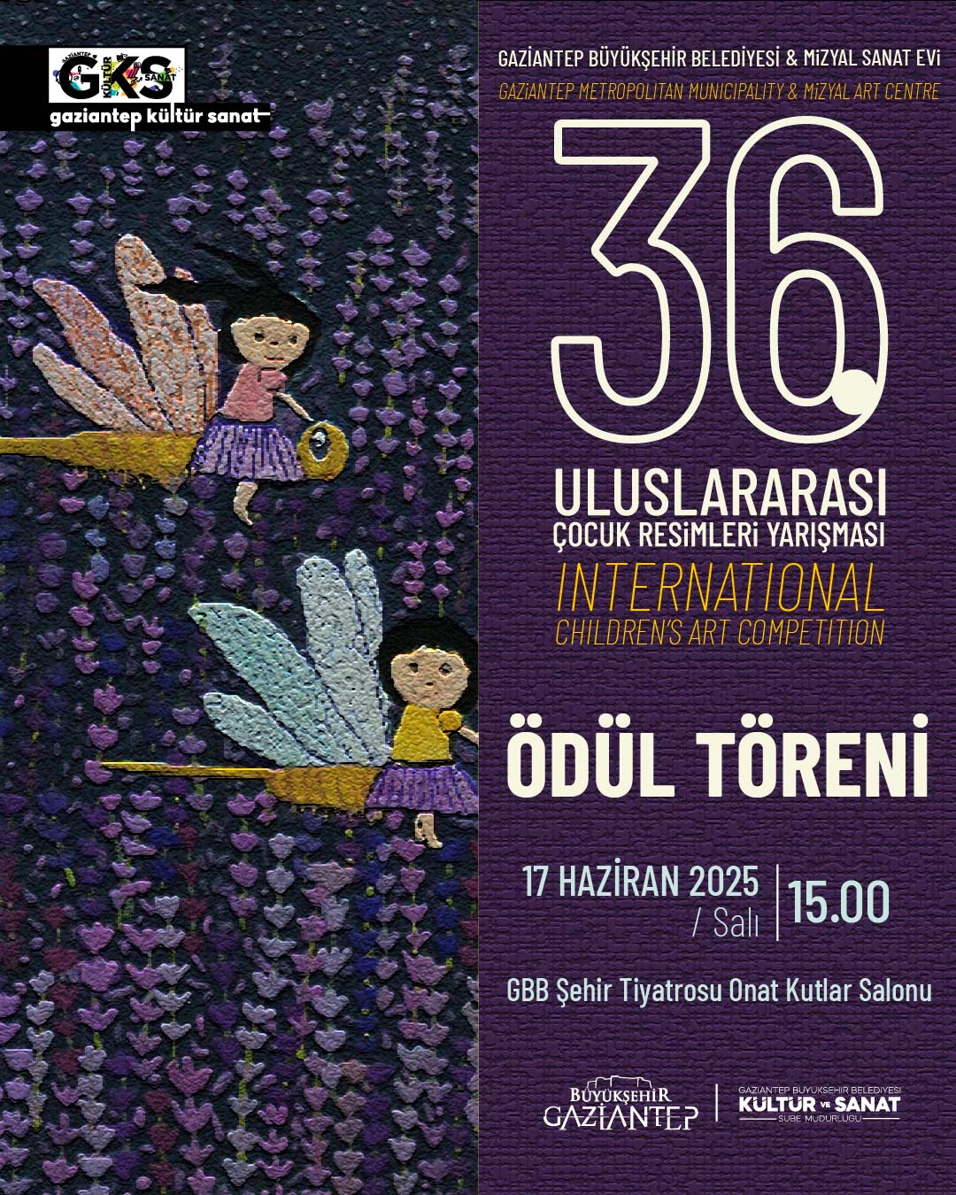 36. Uluslararası Çocuk Resim Yarışması Ödül Töreni