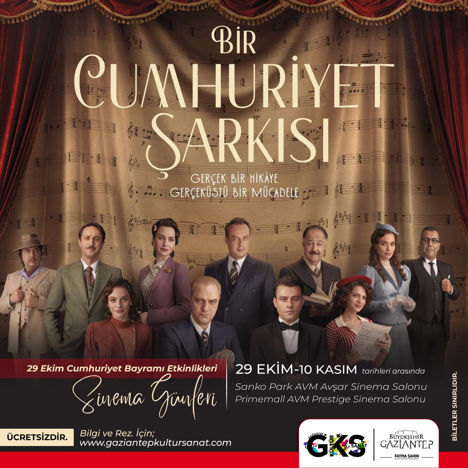Sinema Gösterimi (29 Ekim Prog)