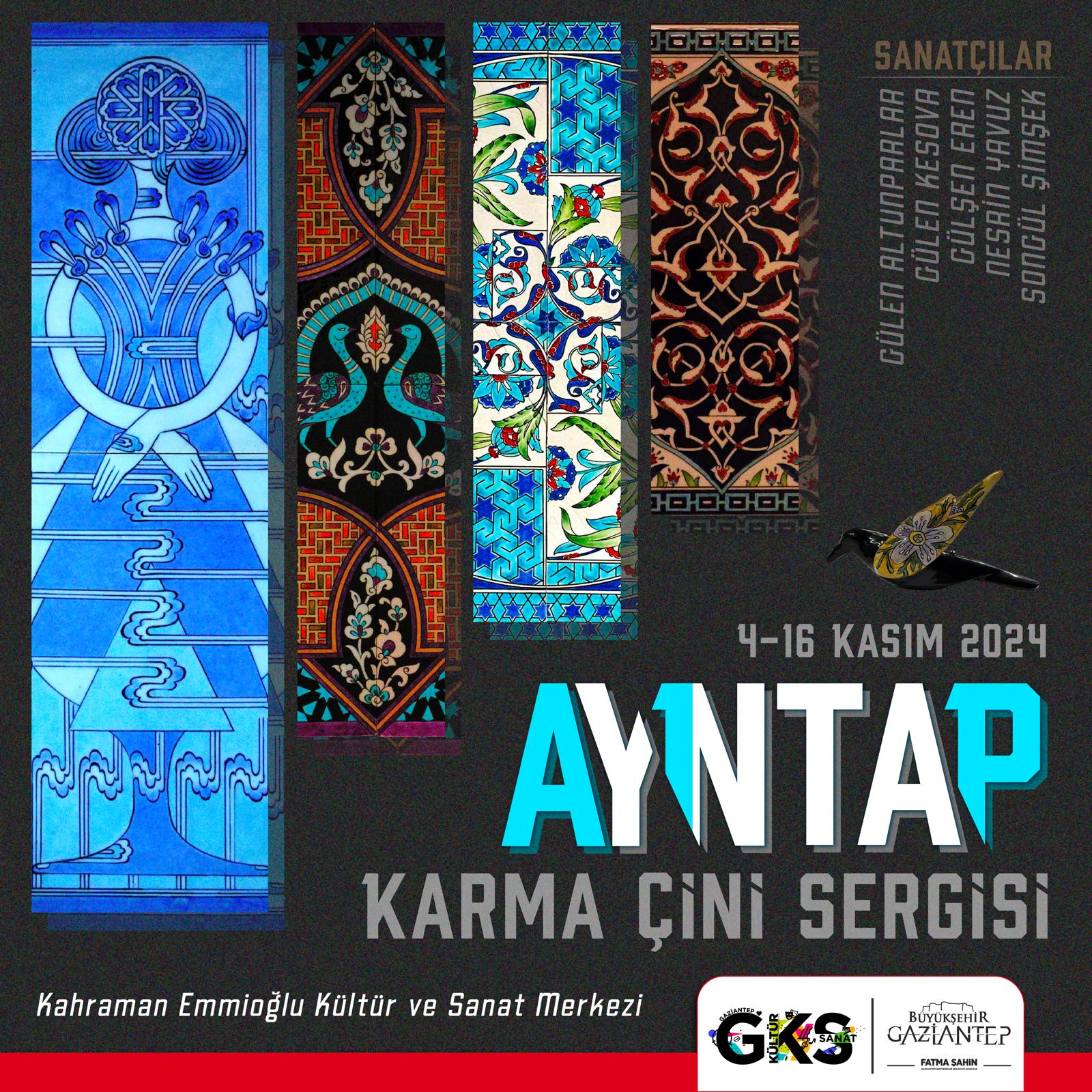 Ayıntap Karma Çini Sergisi