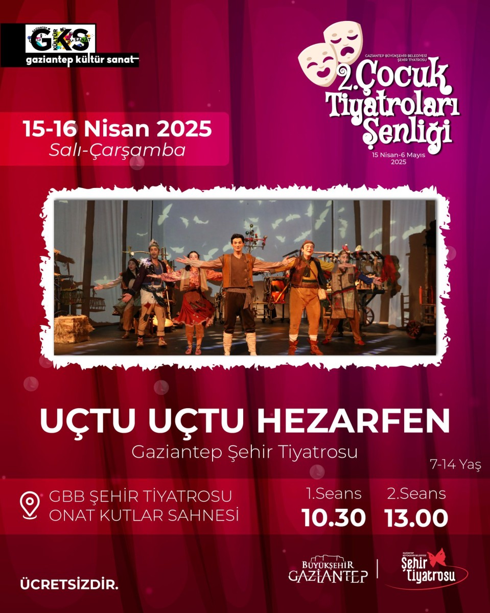 ‘Uçtu Uçtu Hezarfen’ Müzikal Tiyatro Oyun Gösterimi