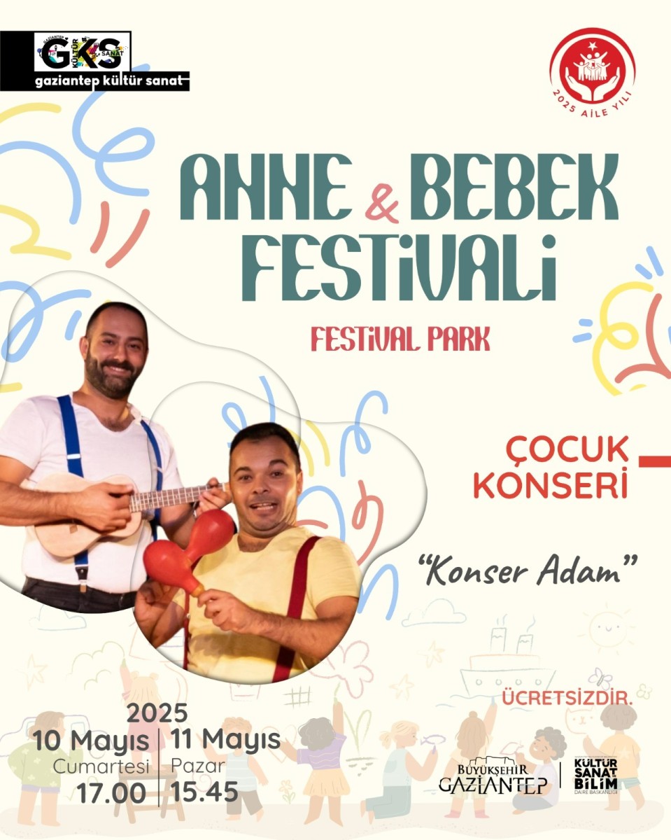 Anne & Bebek Festivali: "Konser Adam" Çocuk Konseri
