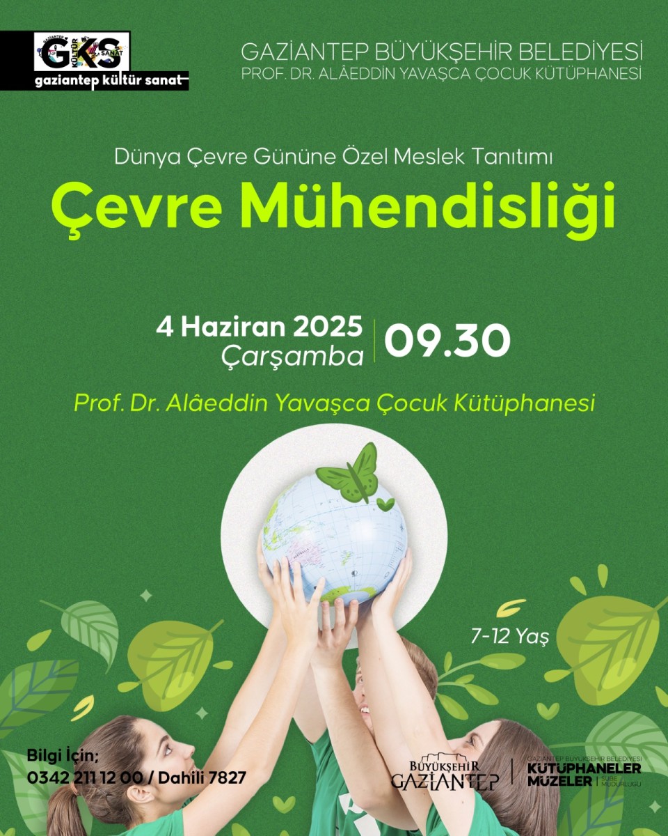 Dünya Çevre Gününe Özel Meslek Tanıtımı