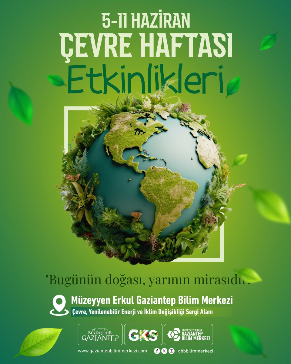 5-11 Haziran Çevre Haftası Etkinlikleri