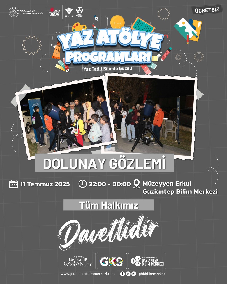 Dolunay Gözlem Etkinliği