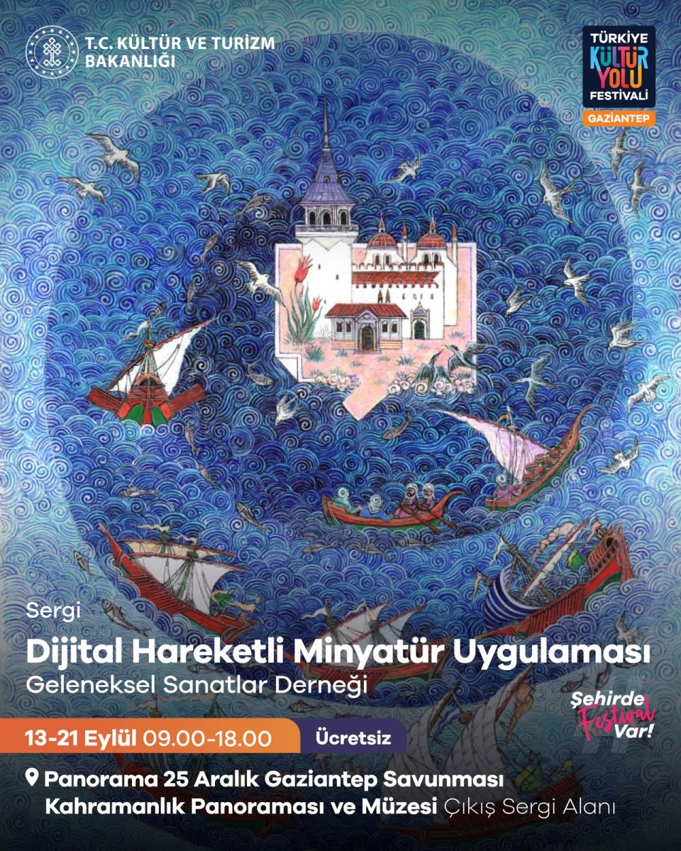 Dijital Hareketli Minyatür Uygulaması Sergisi
