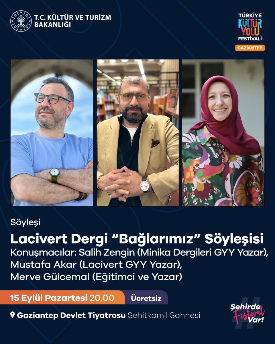 Lacivert Dergi "Bağlarımız" Söyleşisi
