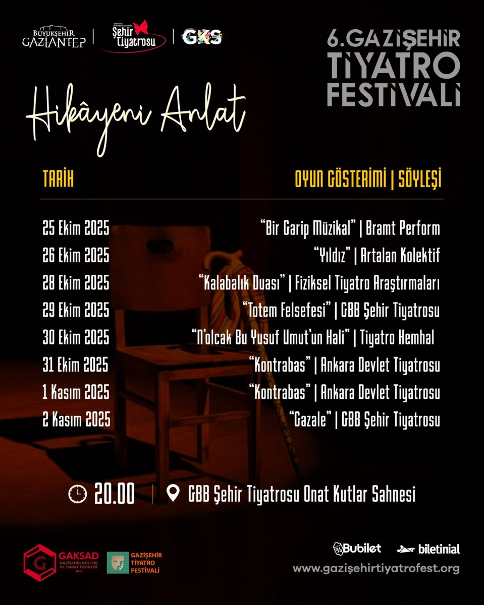 6. Gazişehir Tiyatro Festivali 