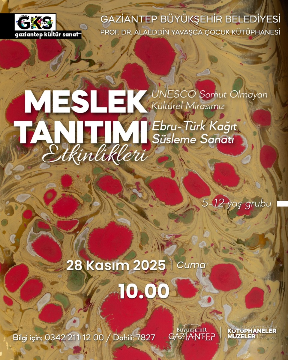 UNESCO Mirası Ebru Sanatıyla Buluşma