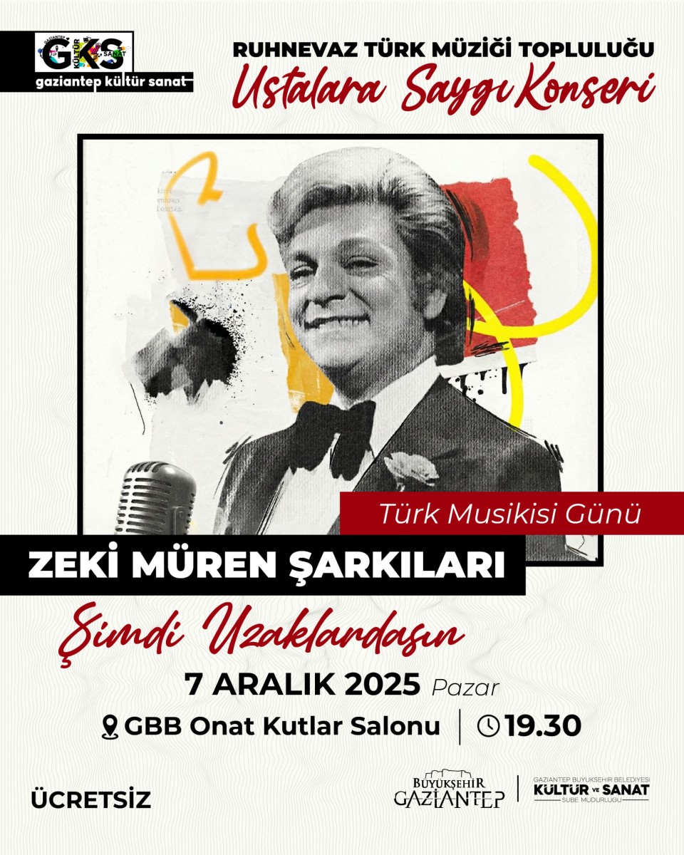 Ustalara Saygı Konseri: Zeki Müren Şarkıları