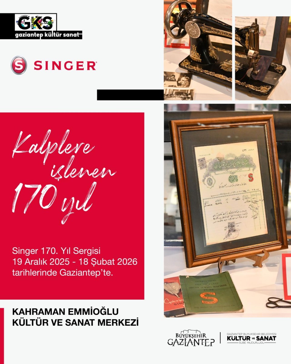 ''Singer Türkiye 170. Yıl'' Sergisi