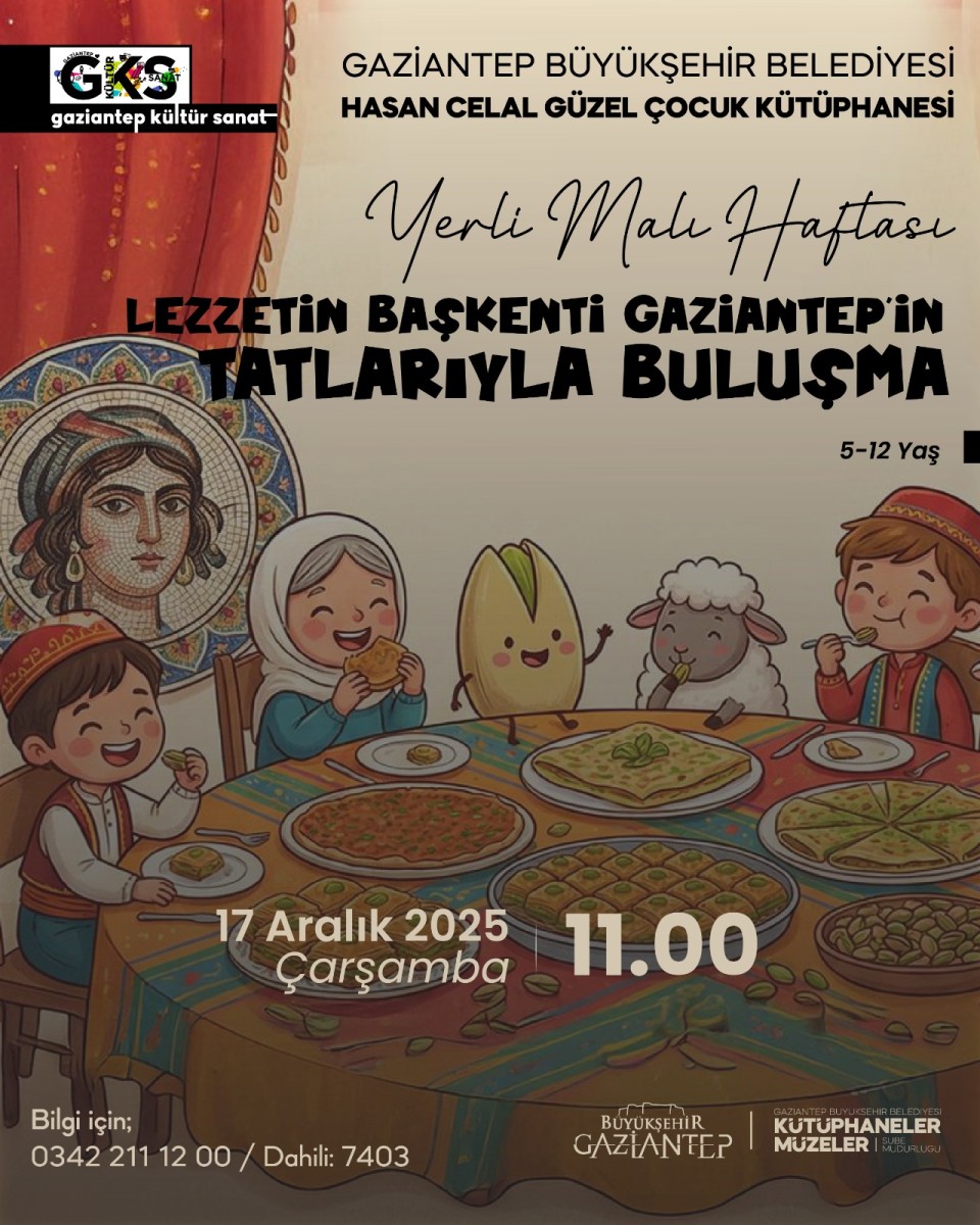 Kütüphanede Yerli Malı Haftasını Kutluyoruz