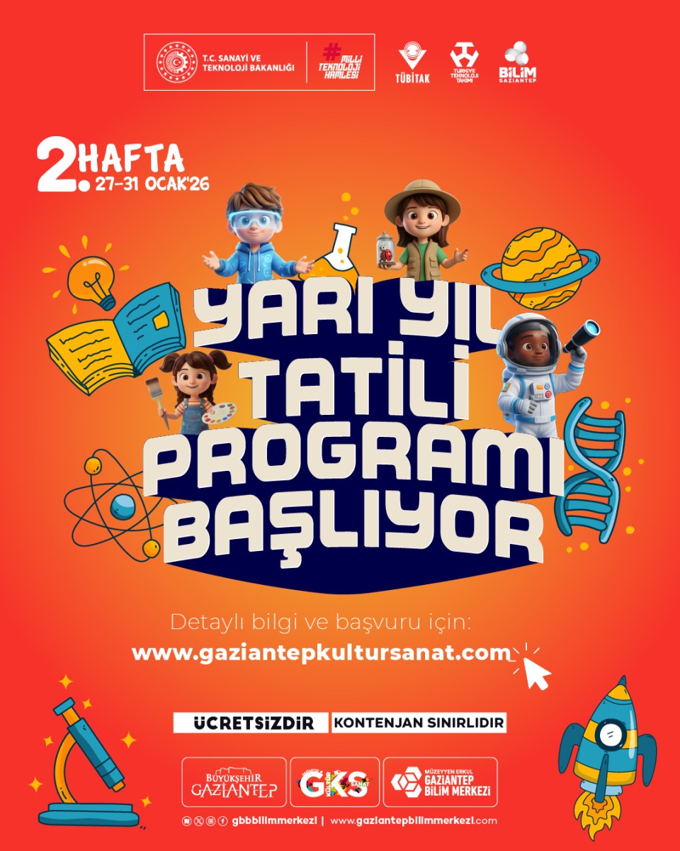 Yarıyıl Tatili Programı 2. Hafta Başlıyor