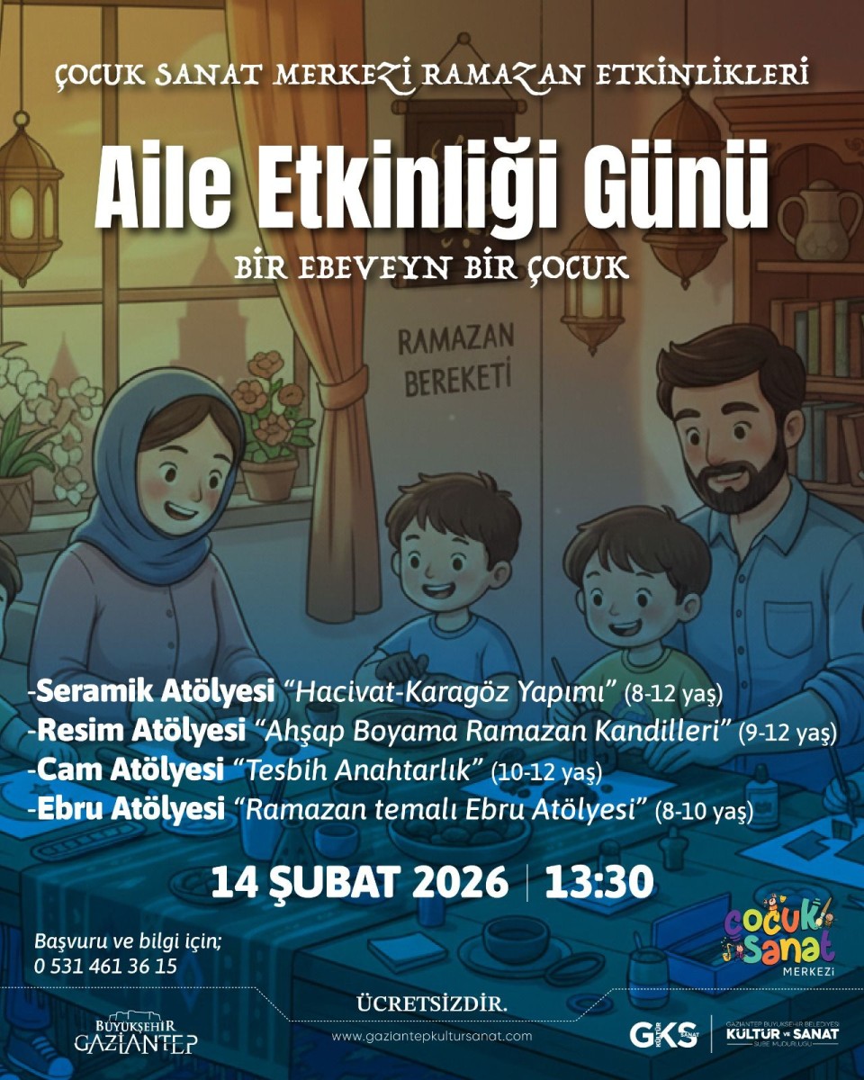 Çocuk Sanat Merkezi Ramazan Etkinlikleri