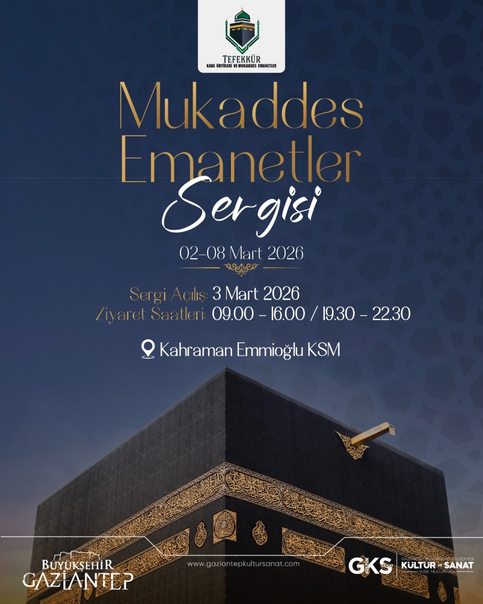 Mukaddes Emanetlerle Manevi Bir Yolculuğa Davetlisiniz