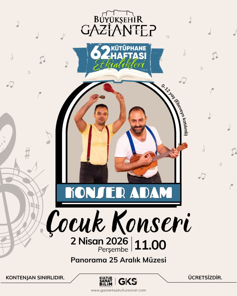 Konser Adam, Çocuklarla Buluşuyor!