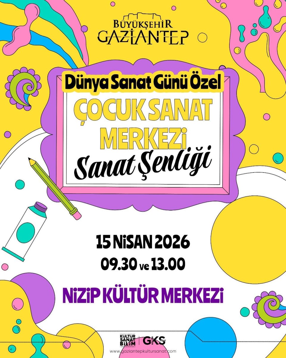 ÇOCUK SANAT MERKEZİ "DÜNYA SANAT GÜNÜ"ŞENLİĞİ