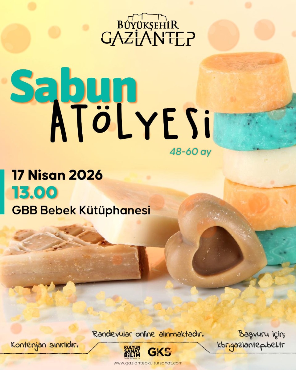 Bebek Kütüphanesi'nde Sabun Atölyesi 