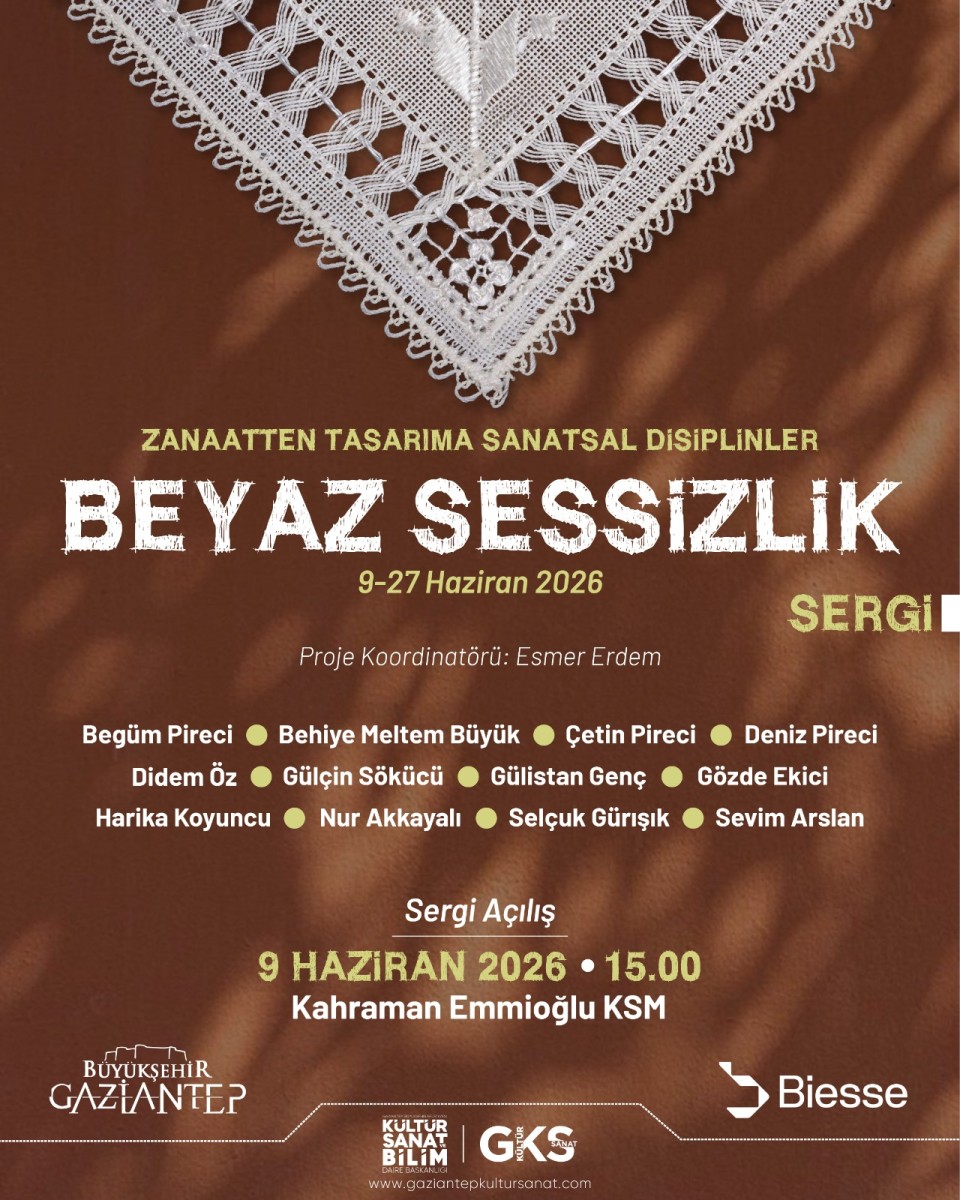 Antep İşi'nin İzinde Bir Sanat Yolculuğu: Beyaz Sessizlik