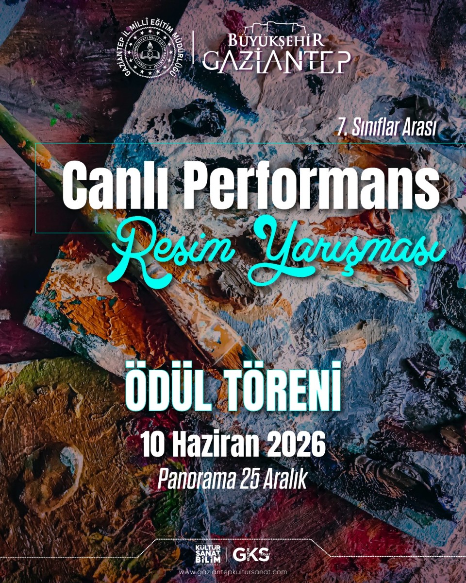 Canlı Performans Resim Yarışması Ödül Töreni