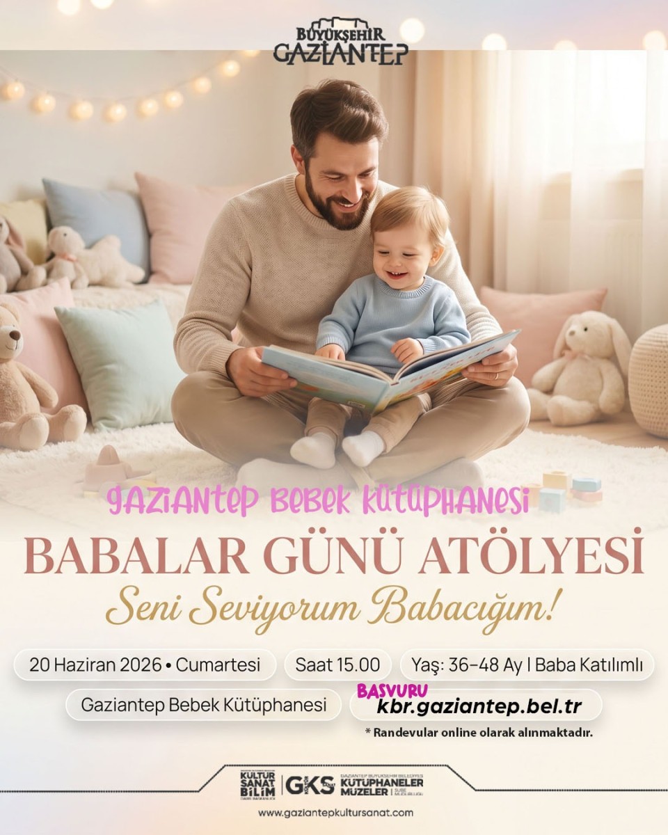 Bebek Kütüphanesi'nde Babalar Günü'ne Özel Atölye