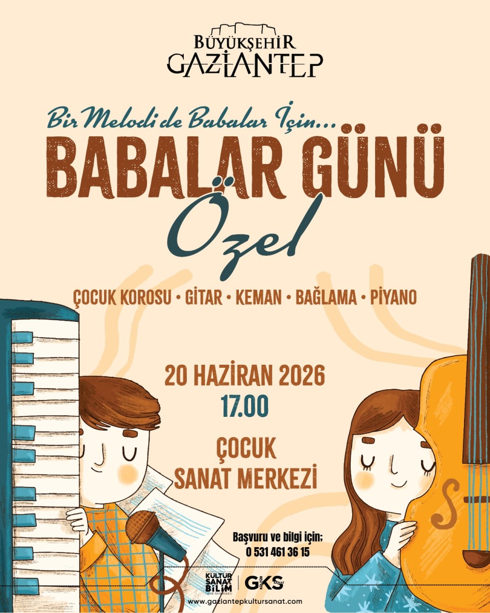 "Çocuk Sanat Merkezi Babalar Günü Özel"