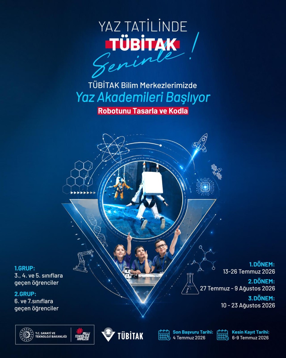 TÜBİTAK Bilim Merkezleri Yaz Akademisi
