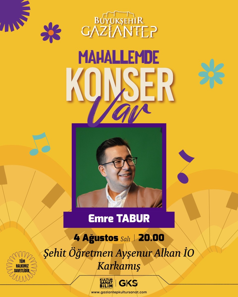 Mahallemde Konser Var: Emre Tabur