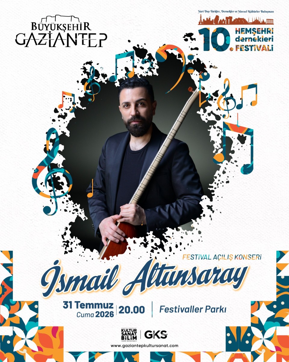 10. Hemşehri Dernekleri Festivali | İsmail Altunsaray Konseri