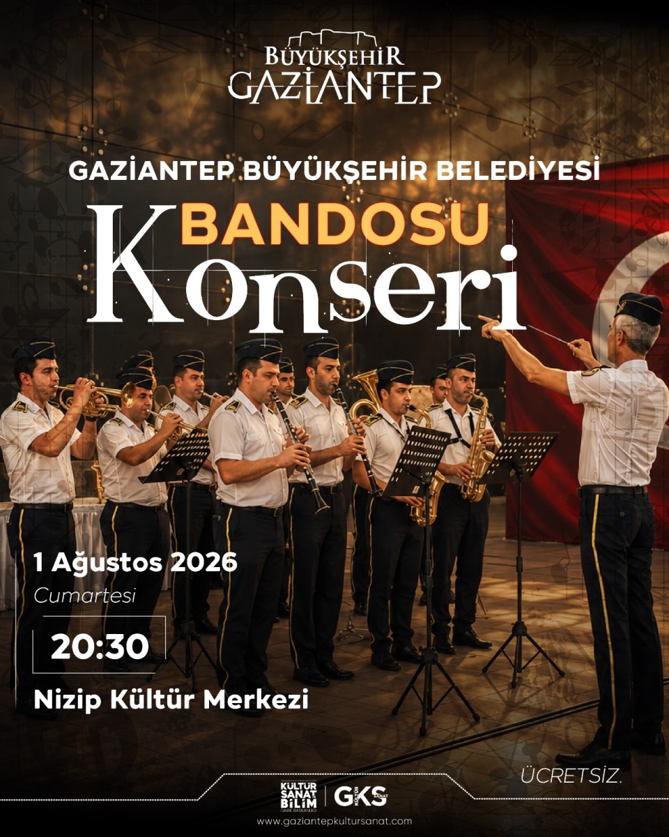 Gaziantep Büyükşehir Belediyesi Bandosu Konseri