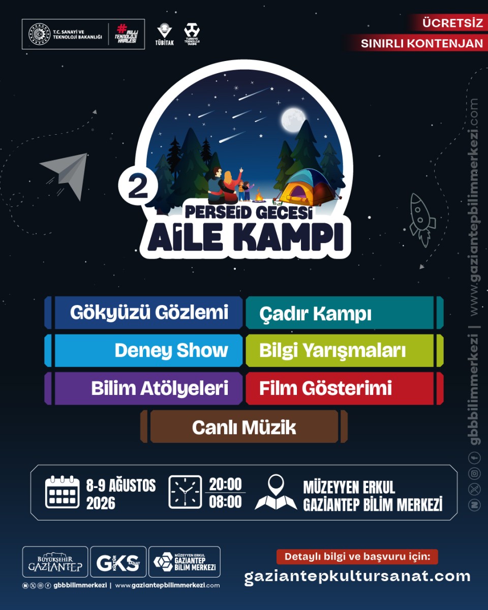 2. Perseid Gecesi Aile kampı