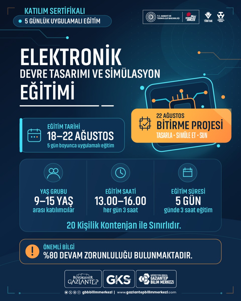 Elektronik Devre Tasarımı ve Simülasyon Eğitimi