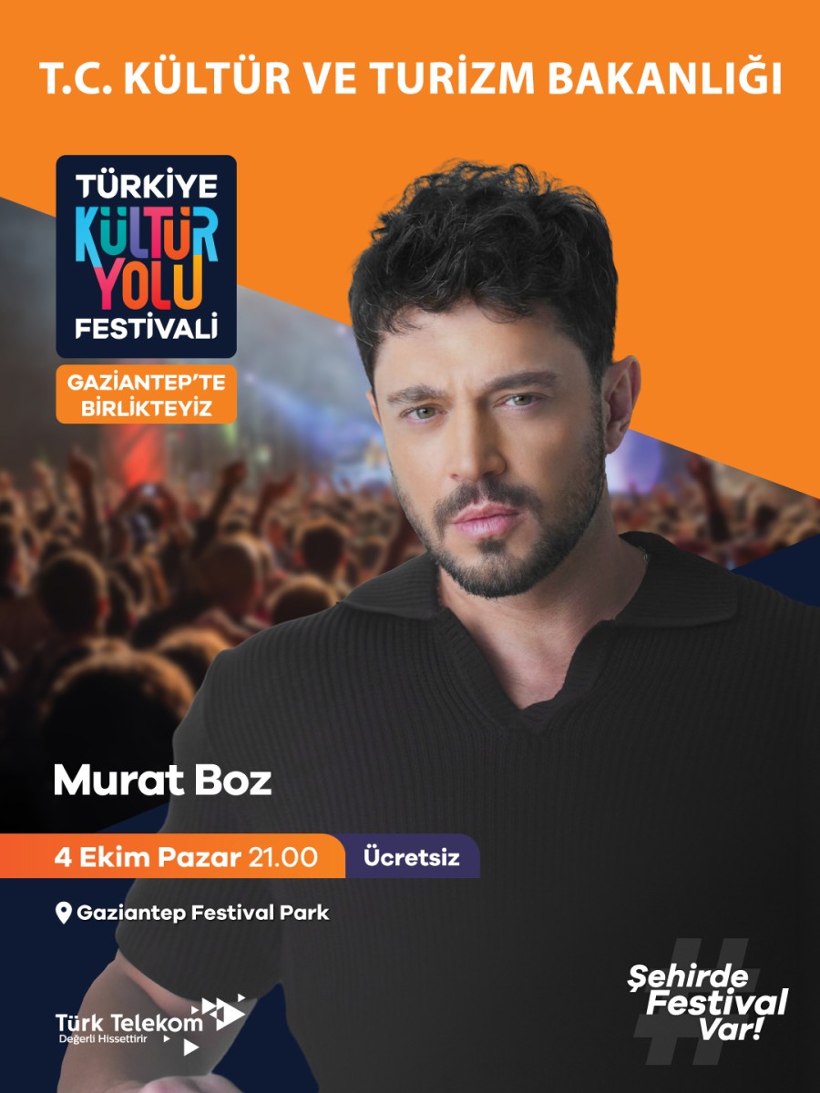 GastroAntep Kültür Yolu Festivali Konseri | Murat Boz