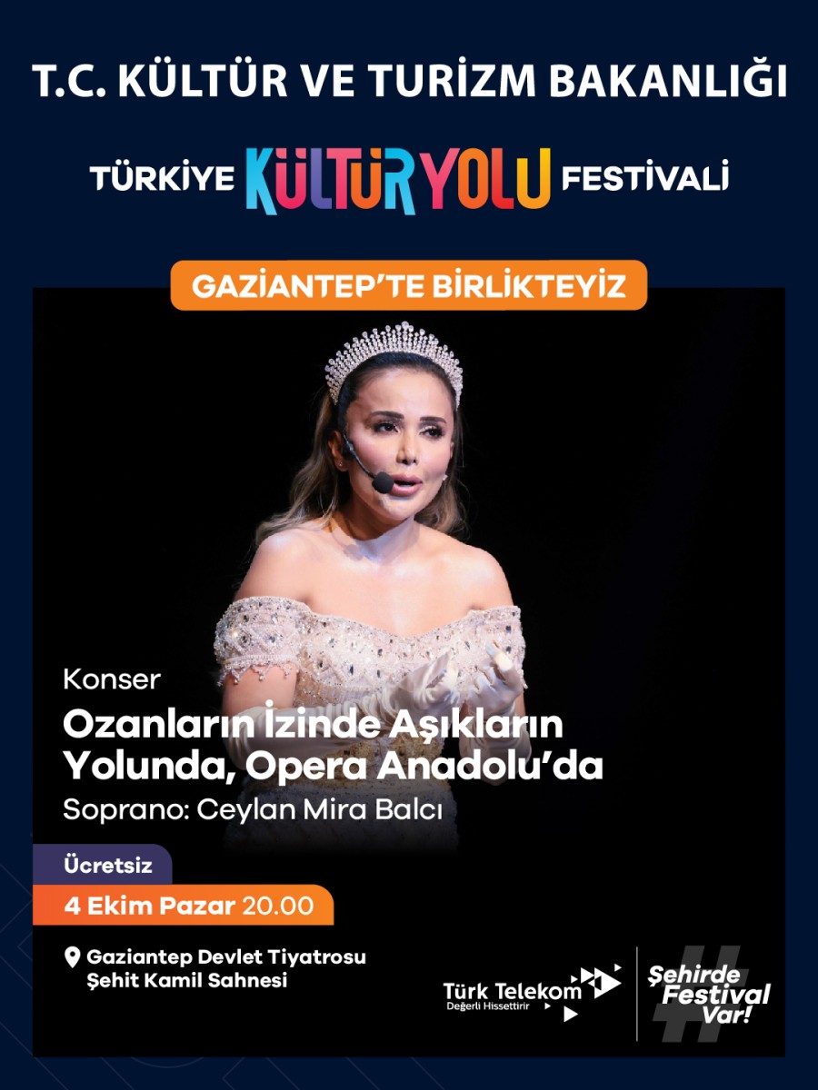 GastroAntep Kültür Yolu Festivali Konseri | Ceylan Mira Balcı