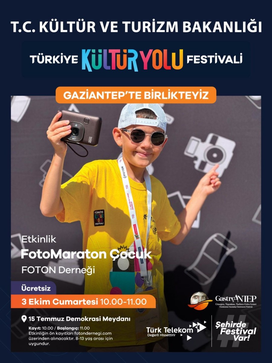 GastroAntep Kültür Yolu Festivali | FotoMaraton Çocuk