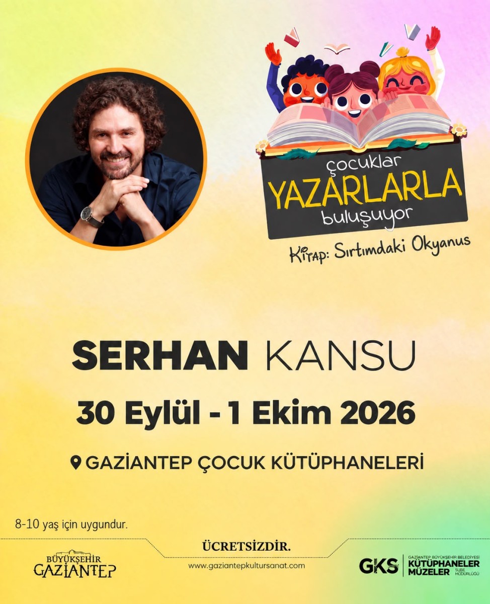 Serhan Kansu ile Çocuklar Yazarlarla Buluşuyor