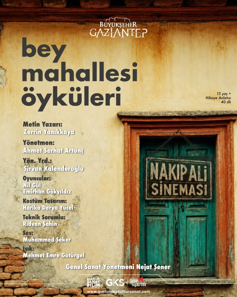 GBB Şehir Tiyatrosu 'BEY MAHALLESİ ÖYKÜLERİ ' Oyunu Gösterimi.