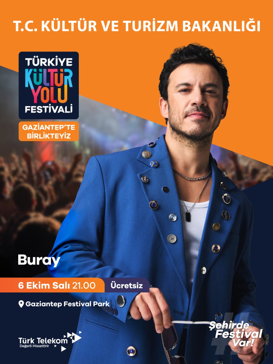 GastroAntep Kültür Yolu Festivali Konseri | Buray