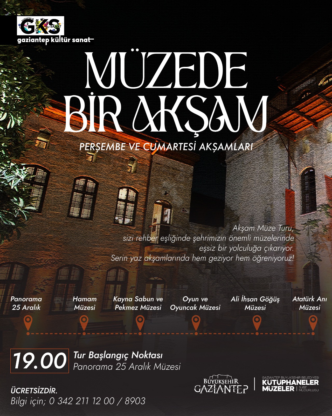 Müzede Bir Akşam Randevu - 31.07.2025 Perşembe Randevu