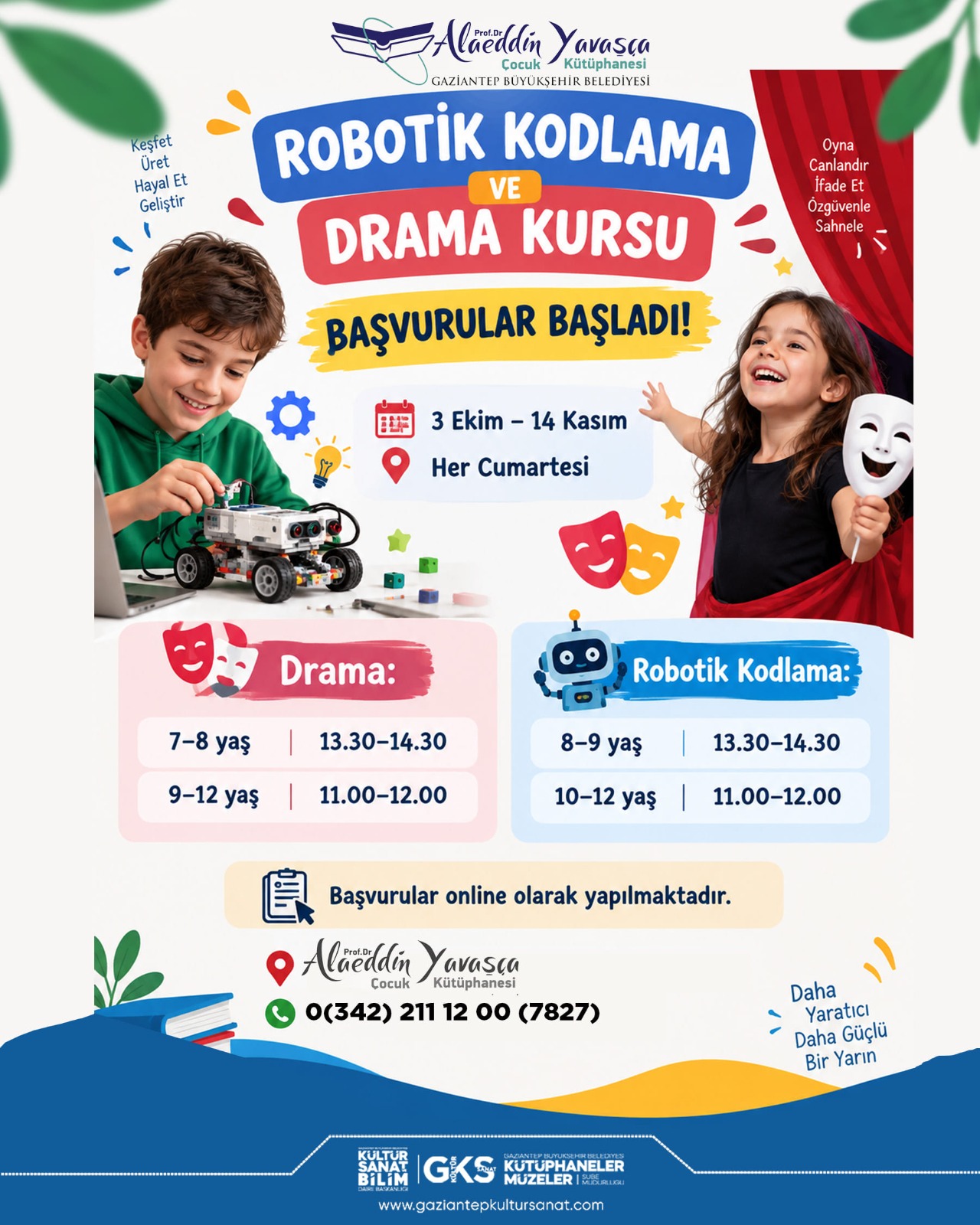 DRAMA KURSU BAŞVURUSU 